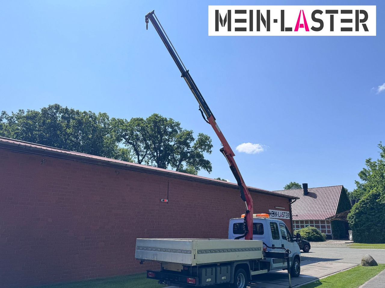 Iveco 65C180 3.0d Palfinger PK 6500 7 Sitzer - Caja abierta furgoneta, Furgoneta combi: foto 5 Iveco 65C180 3.0d Palfinger PK 6500 7 Sitzer - Caja abierta furgoneta, Furgoneta combi: foto 5