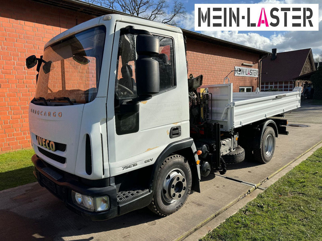 Iveco ML75E16 3 S-Kipper Kran PK 9,4m-550 kg Greifer - Volquete furgoneta: foto 3 Iveco ML75E16 3 S-Kipper Kran PK 9,4m-550 kg Greifer - Volquete furgoneta: foto 3