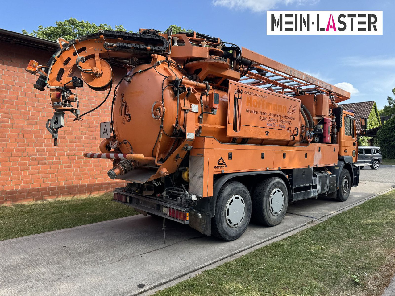 MAN FE 410 Assmann Saug HD Spüler Recycling + FB. - Limpieza de alcantarillado: foto 5 MAN FE 410 Assmann Saug HD Spüler Recycling + FB. - Limpieza de alcantarillado: foto 5