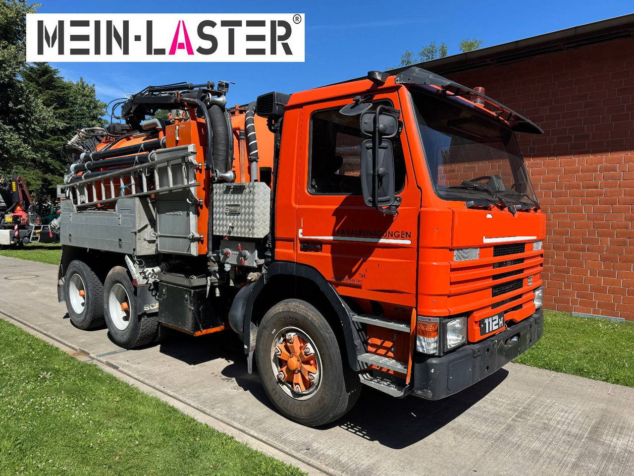 Scania 112 6x4 Saug Spül Kombi Kaiser Top Zustand 6x4 - Limpieza de alcantarillado: foto 1 Scania 112 6x4 Saug Spül Kombi Kaiser Top Zustand 6x4 - Limpieza de alcantarillado: foto 1