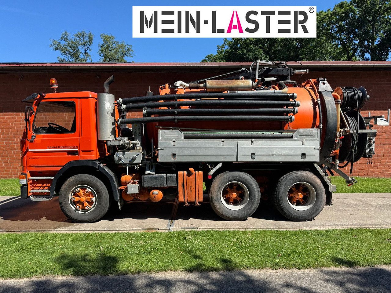 Scania 112 6x4 Saug Spül Kombi Kaiser Top Zustand 6x4 - Limpieza de alcantarillado: foto 4 Scania 112 6x4 Saug Spül Kombi Kaiser Top Zustand 6x4 - Limpieza de alcantarillado: foto 4