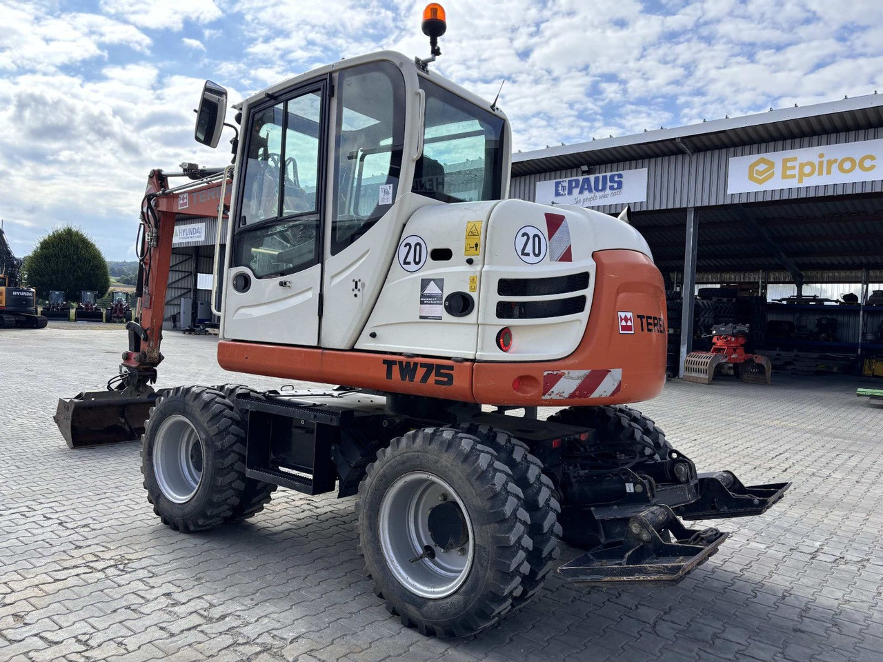 Terex TW 75 - Excavadora de ruedas: foto 4 Terex TW 75 - Excavadora de ruedas: foto 4