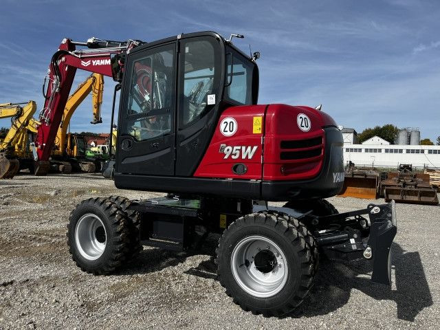 Yanmar B 95W - Excavadora de ruedas: foto 4 Yanmar B 95W - Excavadora de ruedas: foto 4