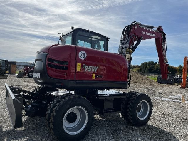 Yanmar B 95W - Excavadora de ruedas: foto 3 Yanmar B 95W - Excavadora de ruedas: foto 3