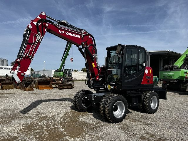 Yanmar B 95W - Excavadora de ruedas: foto 1 Yanmar B 95W - Excavadora de ruedas: foto 1