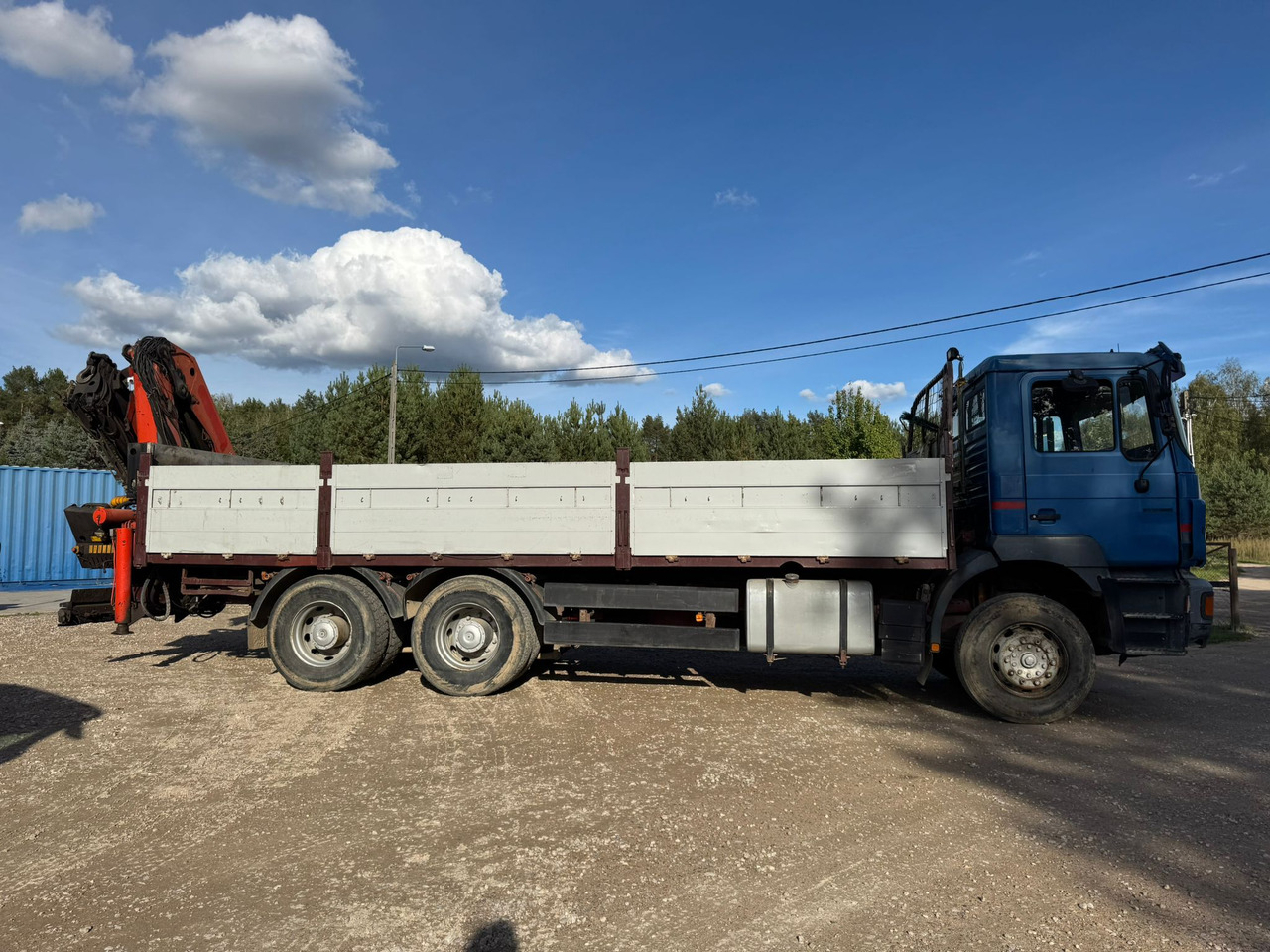 Camión caja abierta, Camión grúa MAN 26.403 6x4: foto 8