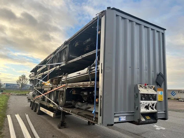 Krone last available 2015 XL P400 mega huckepack curtain sided trailer stack - Semirremolque caja cerrada: foto 1 Krone last available 2015 XL P400 mega huckepack curtain sided trailer stack - Semirremolque caja cerrada: foto 1