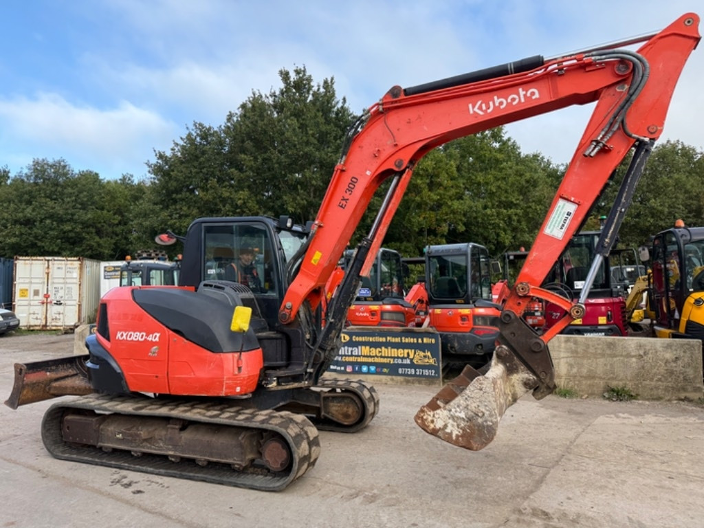 Kubota KX 080-4 - Miniexcavadora: foto 4 Kubota KX 080-4 - Miniexcavadora: foto 4