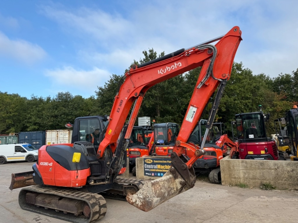 Kubota KX 080-4 - Miniexcavadora: foto 4 Kubota KX 080-4 - Miniexcavadora: foto 4