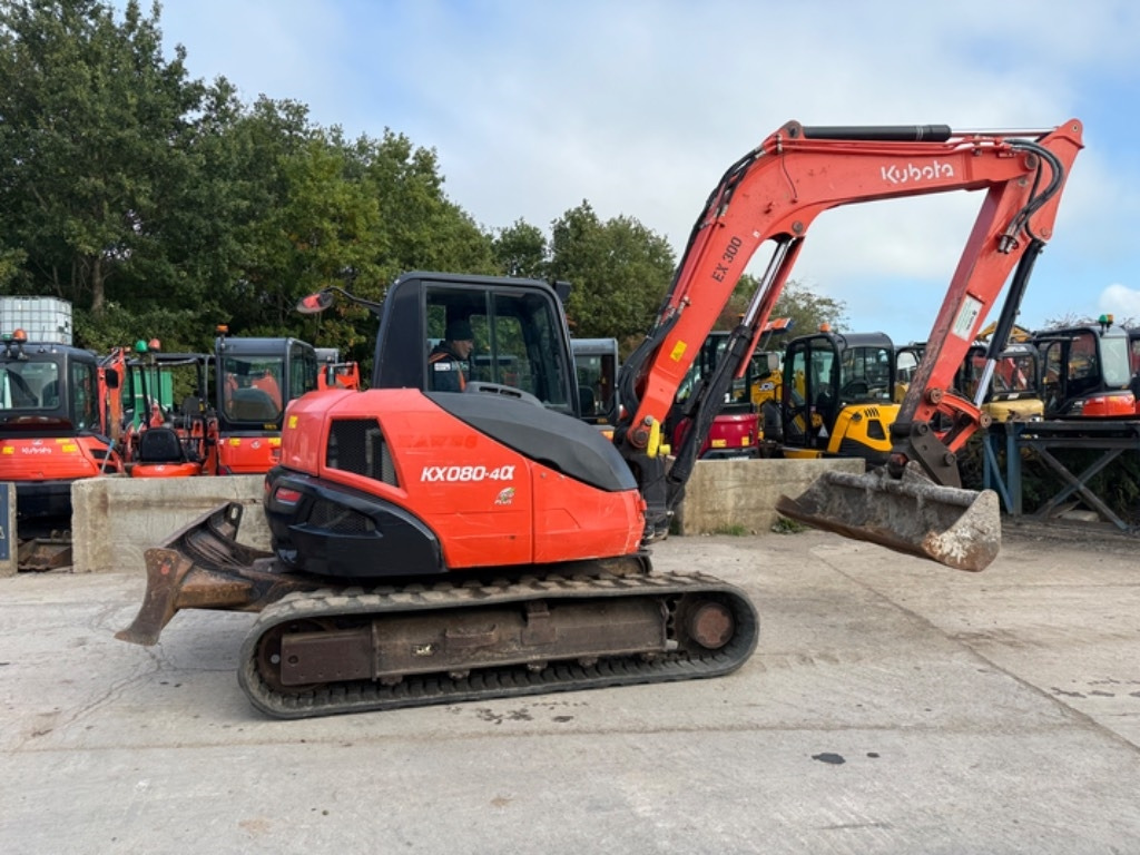 Kubota KX 080-4 - Miniexcavadora: foto 1 Kubota KX 080-4 - Miniexcavadora: foto 1