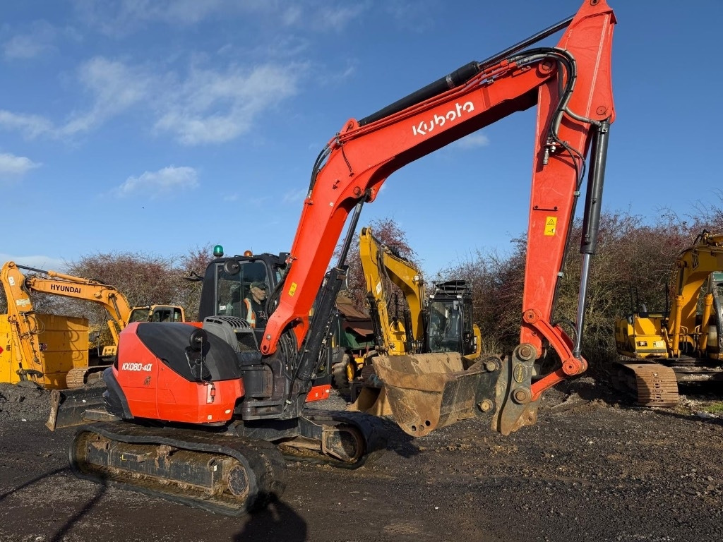 Kubota KX080-4 - Miniexcavadora: foto 2 Kubota KX080-4 - Miniexcavadora: foto 2
