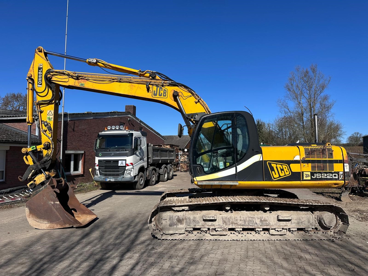 JCB JS 220 LC ISUZU Turbo 175 Hp Rototilt Klima - Excavadora de cadenas: foto 2 JCB JS 220 LC ISUZU Turbo 175 Hp Rototilt Klima - Excavadora de cadenas: foto 2
