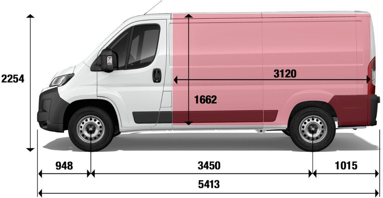 Furgón Fiat Ducato  35L L2H1 140 Kastenwagen 2025: foto 6
