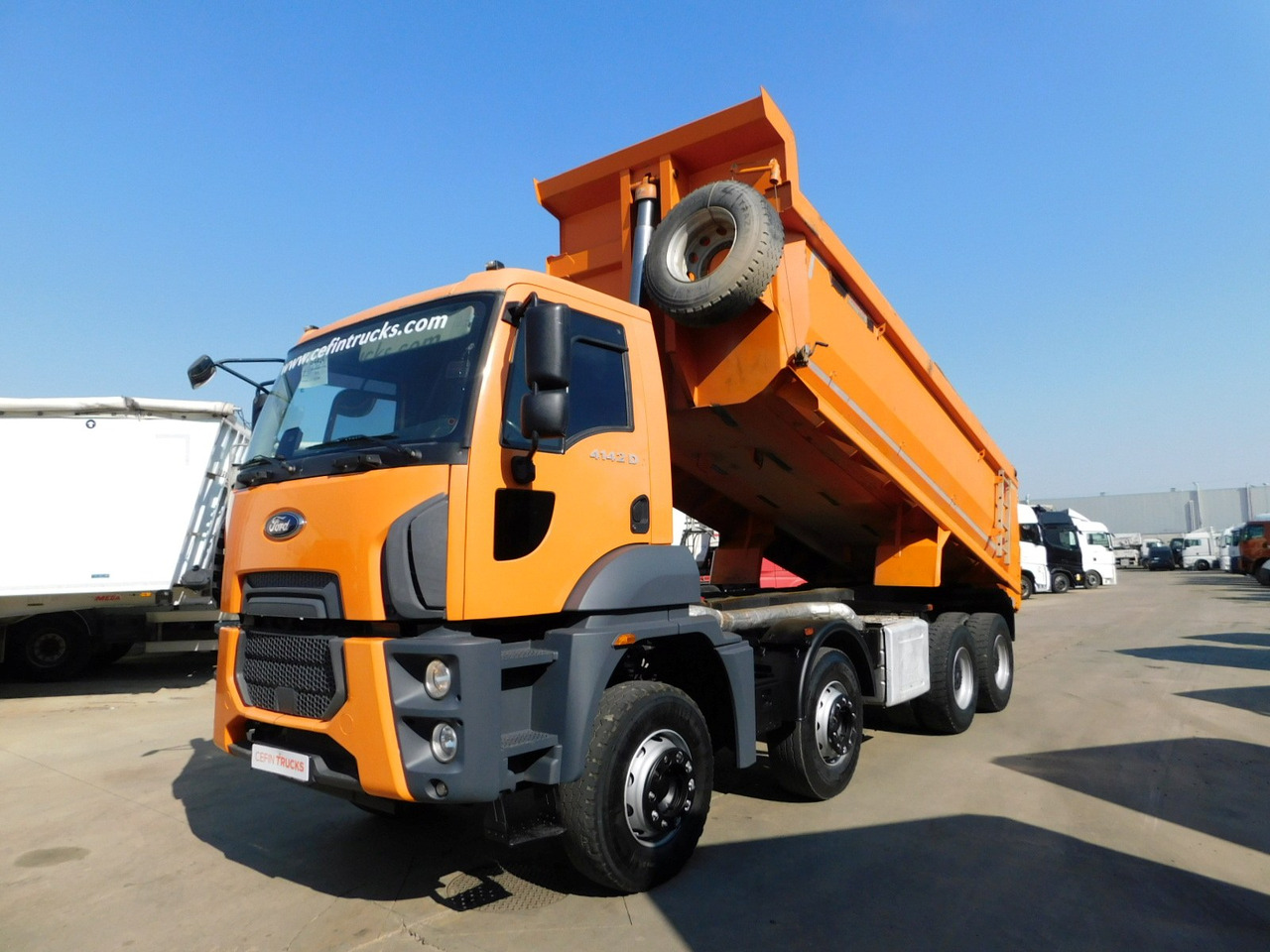Ford 4142d 8x4 dcab e6 16s2230 - Camión volquete: foto 1 Ford 4142d 8x4 dcab e6 16s2230 - Camión volquete: foto 1