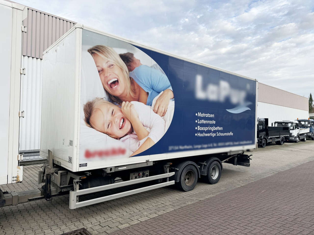 Ackermann Z-EAF 19-7,8/100TZ Z-EAF 19-7,8/100TZ, Verzinkt - Remolque caja cerrada: foto 1 Ackermann Z-EAF 19-7,8/100TZ Z-EAF 19-7,8/100TZ, Verzinkt - Remolque caja cerrada: foto 1