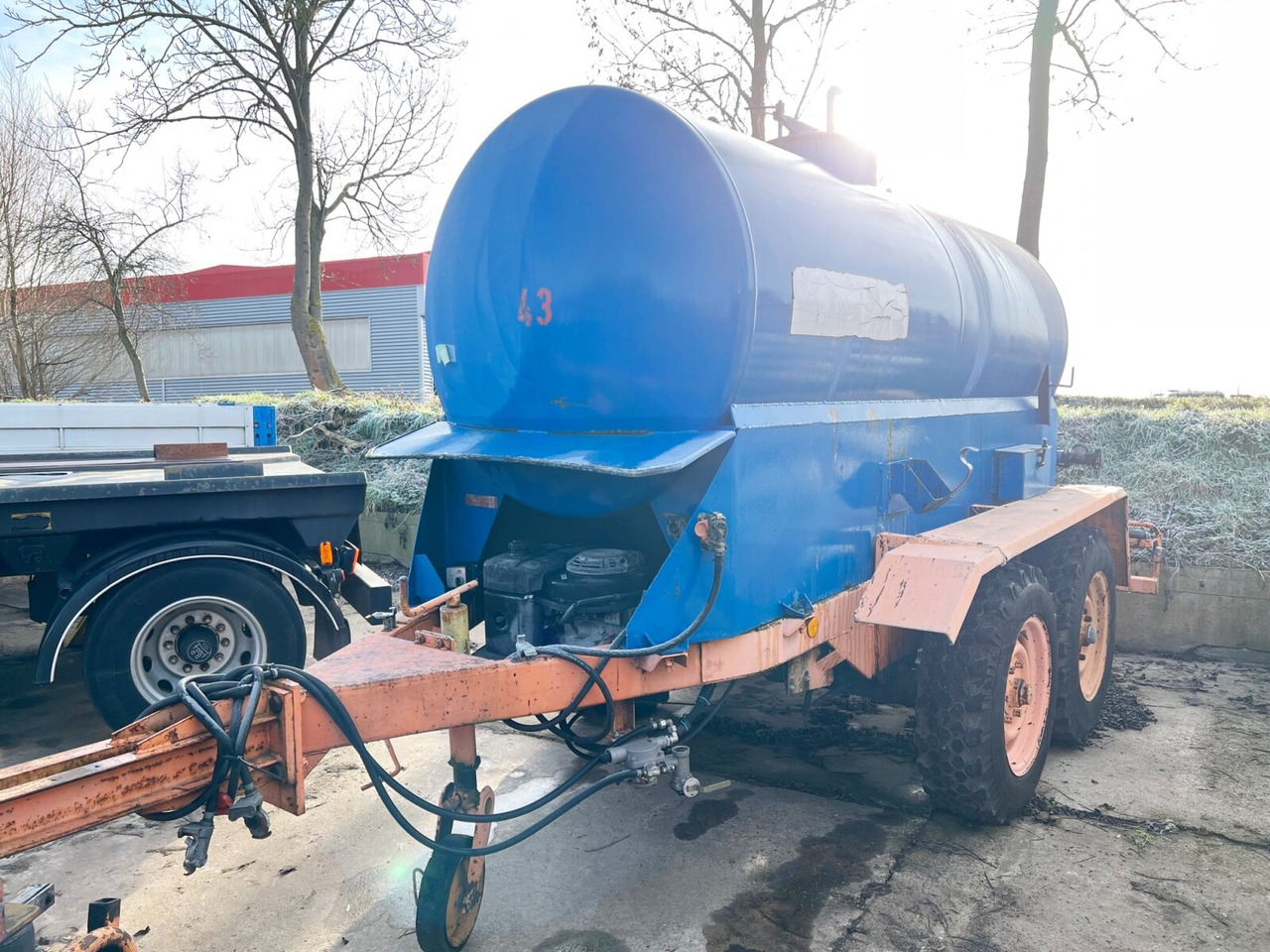 Asphaltkocher Bathe Asphaltkocher ca. 4m³, 4x VORHANDEN! - Construcción de carreteras, Remolque: foto 1 Asphaltkocher Bathe Asphaltkocher ca. 4m³, 4x VORHANDEN! - Construcción de carreteras, Remolque: foto 1