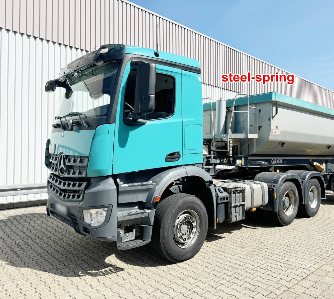 Mercedes-Benz Arocs 3343 S 6x4 Arocs 3343 S 6x4, Full Steel, 3x Vorhanden! - Cabeza tractora: foto 1 Mercedes-Benz Arocs 3343 S 6x4 Arocs 3343 S 6x4, Full Steel, 3x Vorhanden! - Cabeza tractora: foto 1