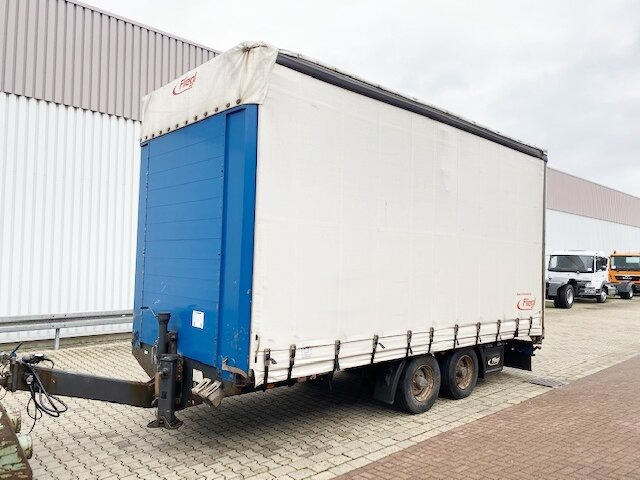 Fliegl TPS 118 TPS 118 Glastransporter, Edscha-Verdeck - Remolque con toldo: foto 1 Fliegl TPS 118 TPS 118 Glastransporter, Edscha-Verdeck - Remolque con toldo: foto 1
