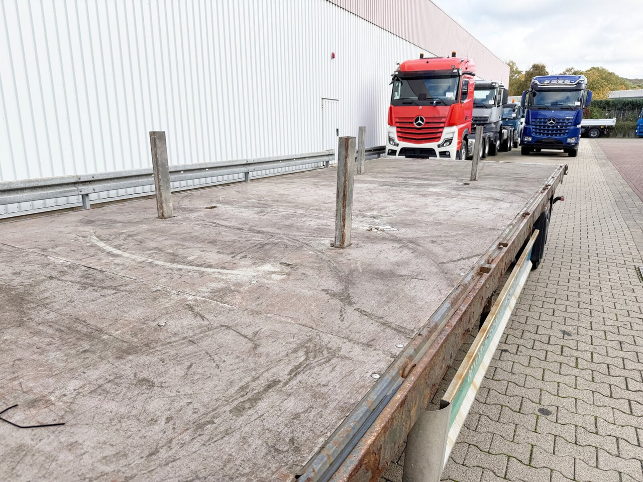 Remolque góndola rebajadas para transporte de equipos pesados Fliegl ZPS 180 ZPS 180: foto 7 Remolque góndola rebajadas para transporte de equipos pesados Fliegl ZPS 180 ZPS 180: foto 7