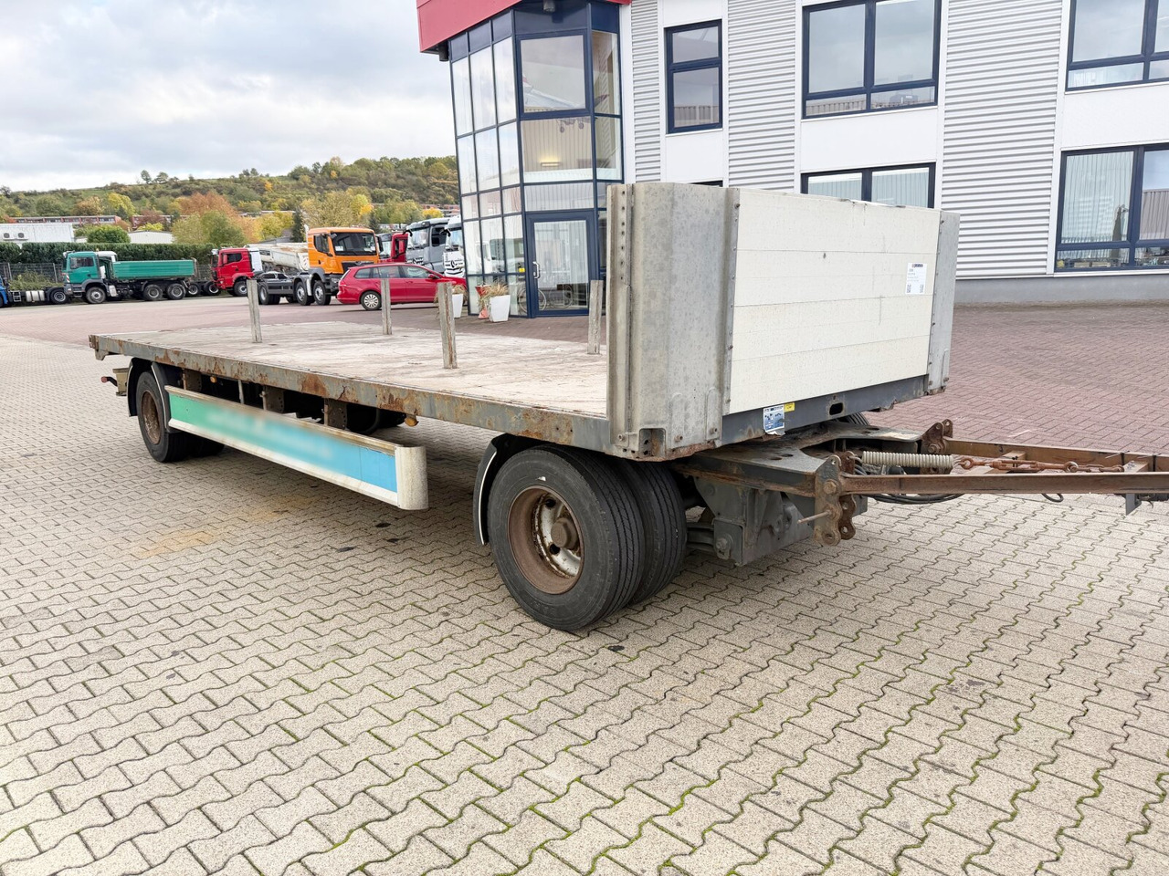 Remolque góndola rebajadas para transporte de equipos pesados Fliegl ZPS 180 ZPS 180: foto 6 Remolque góndola rebajadas para transporte de equipos pesados Fliegl ZPS 180 ZPS 180: foto 6