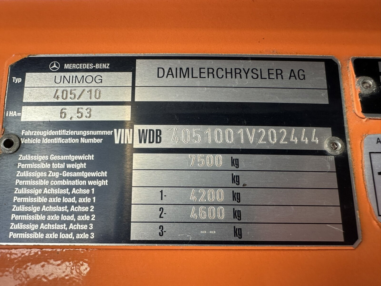 Unimog U300 405/10 4x4 U300 405/10 4x4, Kommunalhydraulik, Frontzapfwelle, Kipper - Furgoneta: foto 5 Unimog U300 405/10 4x4 U300 405/10 4x4, Kommunalhydraulik, Frontzapfwelle, Kipper - Furgoneta: foto 5