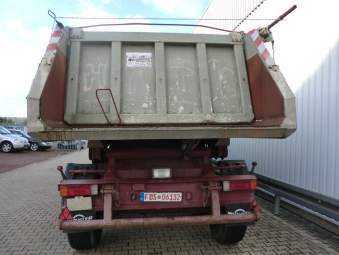 Kögel SKML 18 SKML 18, Alu Kastenmulde ca. 19m³ - Semirremolque volquete: foto 4 Kögel SKML 18 SKML 18, Alu Kastenmulde ca. 19m³ - Semirremolque volquete: foto 4