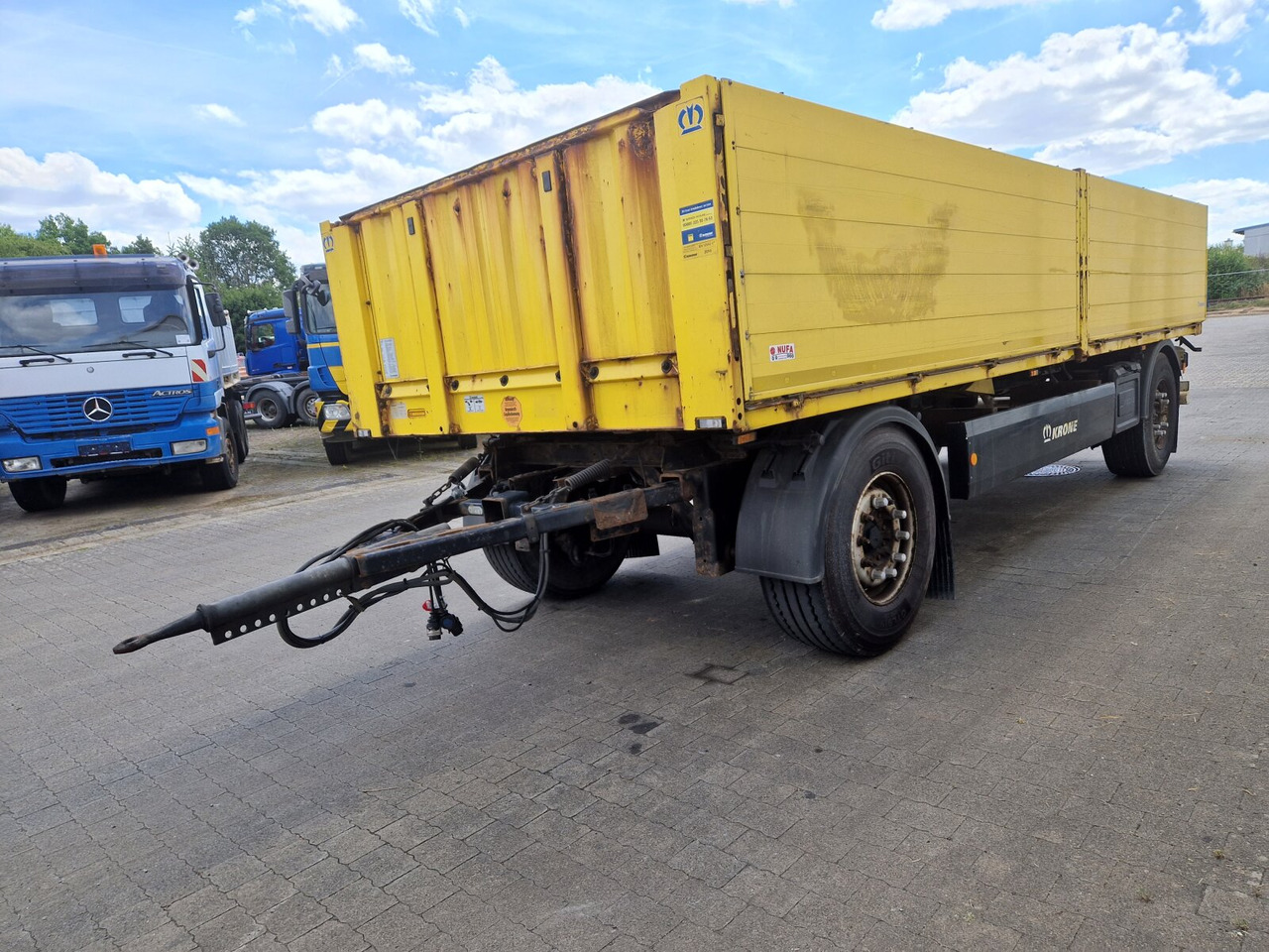 Krone AZP 18 AZP 18 Baustoffanhänger, 5x VORHANDEN! - Remolque caja abierta: foto 4 Krone AZP 18 AZP 18 Baustoffanhänger, 5x VORHANDEN! - Remolque caja abierta: foto 4