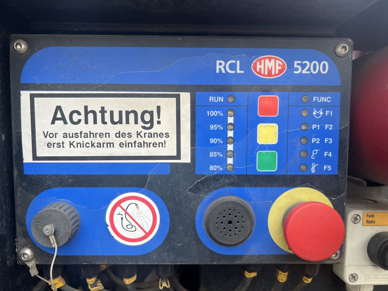 Camión multibasculante, Camión grúa MAN 25/18.284 6x2-4 LL 25/18.284 6x2-4 LL,Kran HMF 1113 K3, Funk, Retarder: foto 13