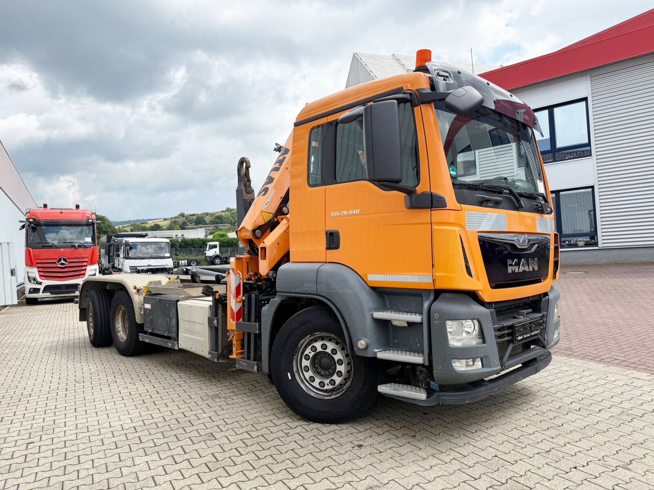 Leasing de MAN TGS 28.440 6x2-4 BL TGS 28.440 6x2-4 BL, Lenk-/Liftachse, Kran Atlas 126.3E-A2L, Funk MAN TGS 28.440 6x2-4 BL TGS 28.440 6x2-4 BL, Lenk-/Liftachse, Kran Atlas 126.3E-A2L, Funk: foto 10