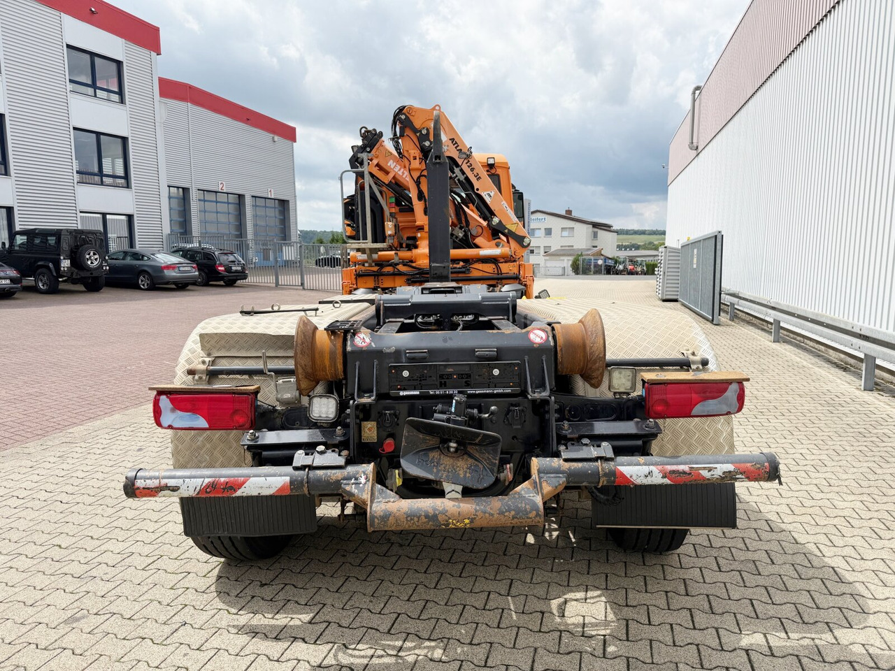 Leasing de MAN TGS 28.440 6x2-4 BL TGS 28.440 6x2-4 BL, Lenk-/Liftachse, Kran Atlas 126.3E-A2L, Funk MAN TGS 28.440 6x2-4 BL TGS 28.440 6x2-4 BL, Lenk-/Liftachse, Kran Atlas 126.3E-A2L, Funk: foto 13