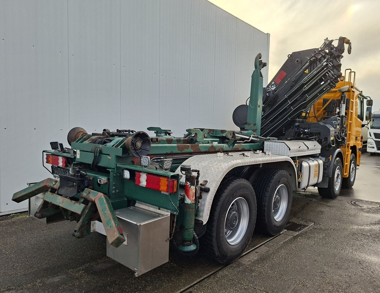 Camión multibasculante, Camión grúa Mercedes-Benz Actros 4146 K 8x4/4 Actros 4146 K 8x4/4, Retarder, Kran Hiab XS 477 E-7 HiPro, Seilwinde, 2x Funk: foto 11