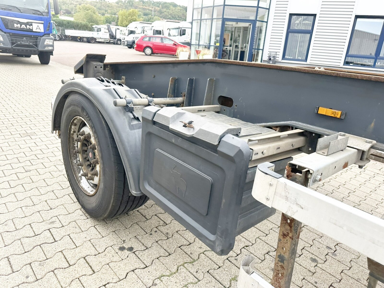 Schmitz Cargobull ACF 18 S ACF 18 S Schlittenabroller - Remolque multilift/ Portacontenedores de cadenas: foto 3 Schmitz Cargobull ACF 18 S ACF 18 S Schlittenabroller - Remolque multilift/ Portacontenedores de cadenas: foto 3