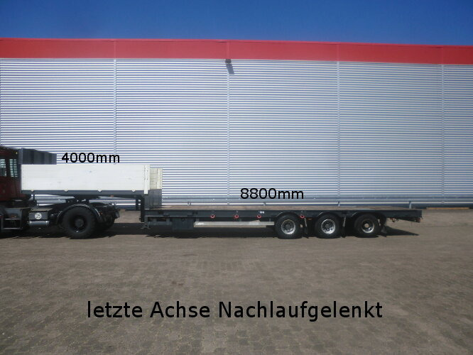 Schwarzmüller STP 3/ZV-N STP 3/ZV-N, 3-Achse nachlaufgelenkt, mit 6x Twist Lock - Semirremolque góndola rebajadas: foto 2 Schwarzmüller STP 3/ZV-N STP 3/ZV-N, 3-Achse nachlaufgelenkt, mit 6x Twist Lock - Semirremolque góndola rebajadas: foto 2