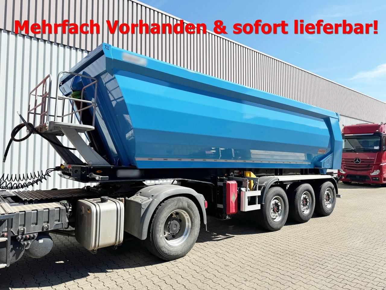 Euro ATM 27 Euro ATM 27, HARDOX Stahlmulde ca. 27m³, Liftachse - Semirremolque: foto 1 Euro ATM 27 Euro ATM 27, HARDOX Stahlmulde ca. 27m³, Liftachse - Semirremolque: foto 1