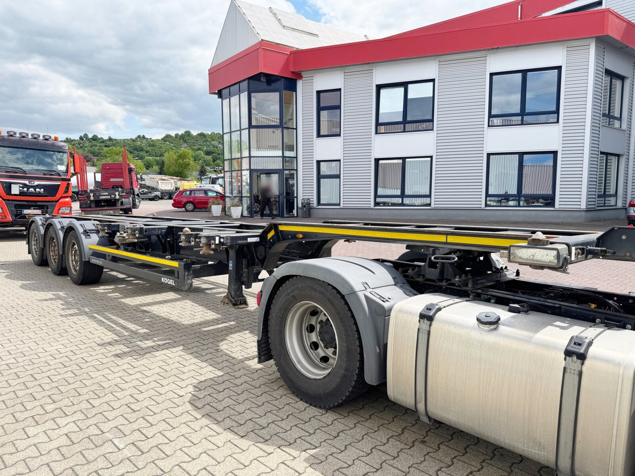 Semirremolque Kögel Port 45 Simplex Container-Chassis Port 45 Simplex, Container-Chassis, 20/2x20/30/40/45 Fuß, ausziehbar: foto 11