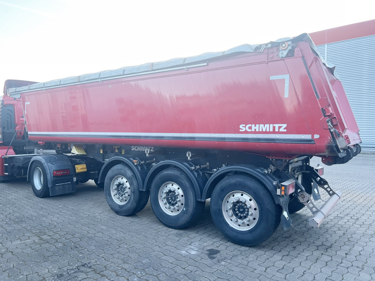 Schmitz Cargobull SKI 24 SL 7.2 SKI 24 SL 7.2, Alumulde ca. 24m³, Liftachse, E-Verdeck, Funk - Semirremolque: foto 4 Schmitz Cargobull SKI 24 SL 7.2 SKI 24 SL 7.2, Alumulde ca. 24m³, Liftachse, E-Verdeck, Funk - Semirremolque: foto 4