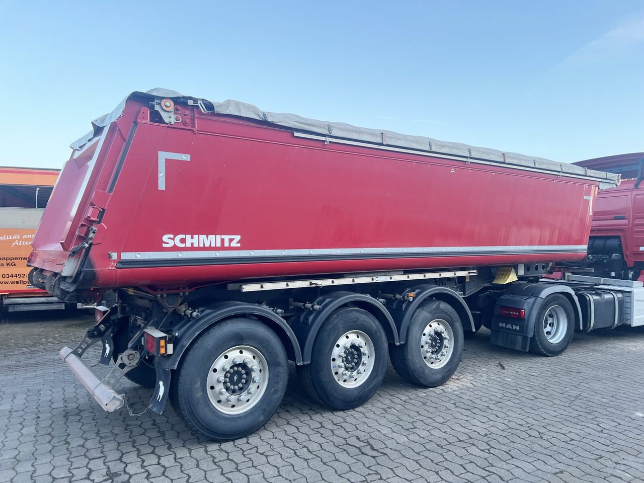 Schmitz Cargobull SKI 24 SL 7.2 SKI 24 SL 7.2, Alumulde ca. 24m³, Liftachse, E-Verdeck, Funk - Semirremolque: foto 3 Schmitz Cargobull SKI 24 SL 7.2 SKI 24 SL 7.2, Alumulde ca. 24m³, Liftachse, E-Verdeck, Funk - Semirremolque: foto 3