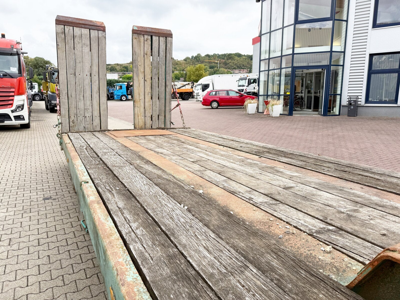 Remolque góndola rebajadas para transporte de equipos pesados TA 30 TA 30, hydr. Rampen: foto 10