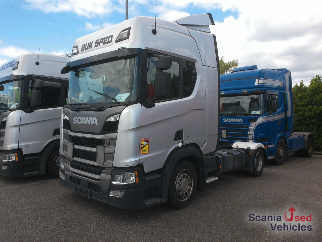 SCANIA R 450 A4x2EB Standklima Solaranlage!!! - Cabeza tractora: foto 1 SCANIA R 450 A4x2EB Standklima Solaranlage!!! - Cabeza tractora: foto 1
