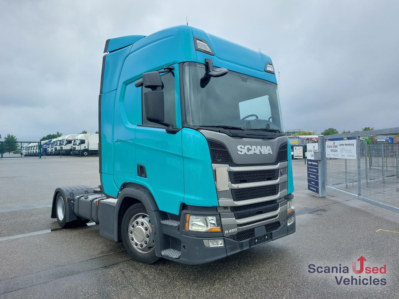SCANIA R 450 A4x2EB Volumen Mega Jumbo Standklima Navi - Cabeza tractora: foto 1 SCANIA R 450 A4x2EB Volumen Mega Jumbo Standklima Navi - Cabeza tractora: foto 1