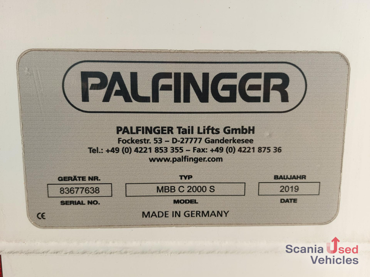 KFB Jessen ZAA Durchlader mit LBW MBB Typ C2000S - Remolque caja cerrada: foto 3 KFB Jessen ZAA Durchlader mit LBW MBB Typ C2000S - Remolque caja cerrada: foto 3