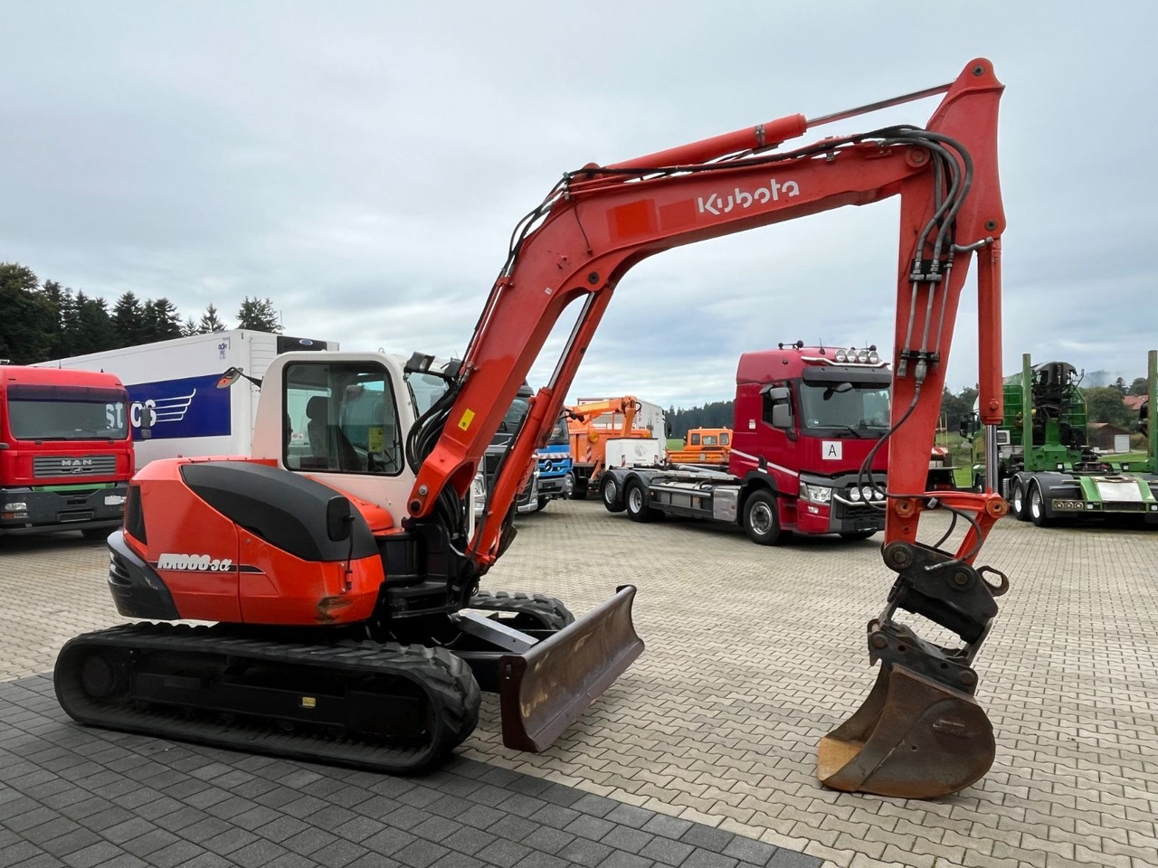 Kubota KX 080-3 Powertilt MS 08 - Miniexcavadora: foto 4 Kubota KX 080-3 Powertilt MS 08 - Miniexcavadora: foto 4