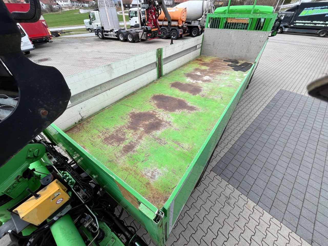 Camión caja abierta, Camión grúa MAN TGS 25.440 Baustoff Pritsche mit Atlas 165.2VE: foto 13