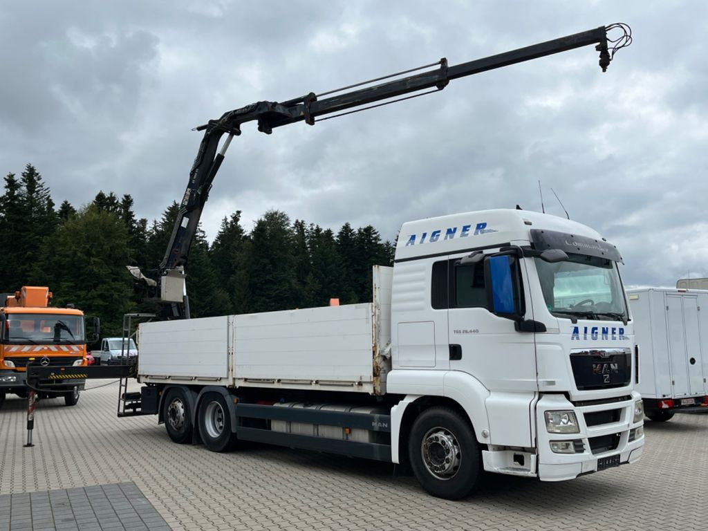 MAN TGS 26.440 Baustoff mit HIAB XS 166 Kran MAN TGS 26.440 Baustoff mit HIAB XS 166 Kran - Camión caja abierta, Camión grúa: foto 4 MAN TGS 26.440 Baustoff mit HIAB XS 166 Kran MAN TGS 26.440 Baustoff mit HIAB XS 166 Kran - Camión caja abierta, Camión grúa: foto 4