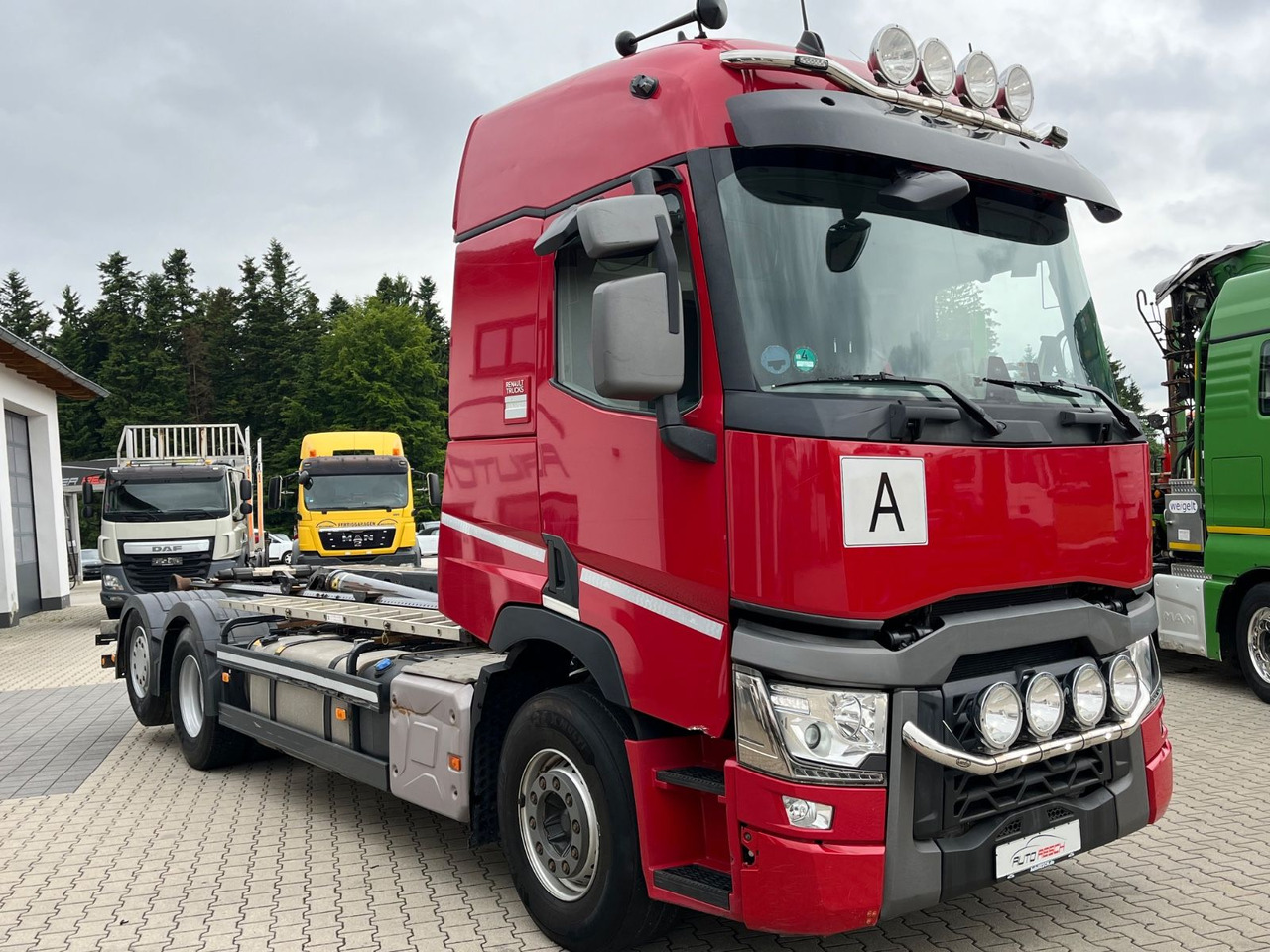 Renault T520 6x2 Meiller RS 21 Abrollkipper Lift Lenk - Camión multibasculante: foto 2 Renault T520 6x2 Meiller RS 21 Abrollkipper Lift Lenk - Camión multibasculante: foto 2