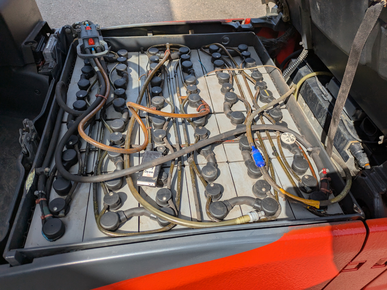 Carretilla elevadora eléctrica LINDE E20PHL-02 Elektro Triplex Kabine Heizung integriertes Ladegerät: foto 7