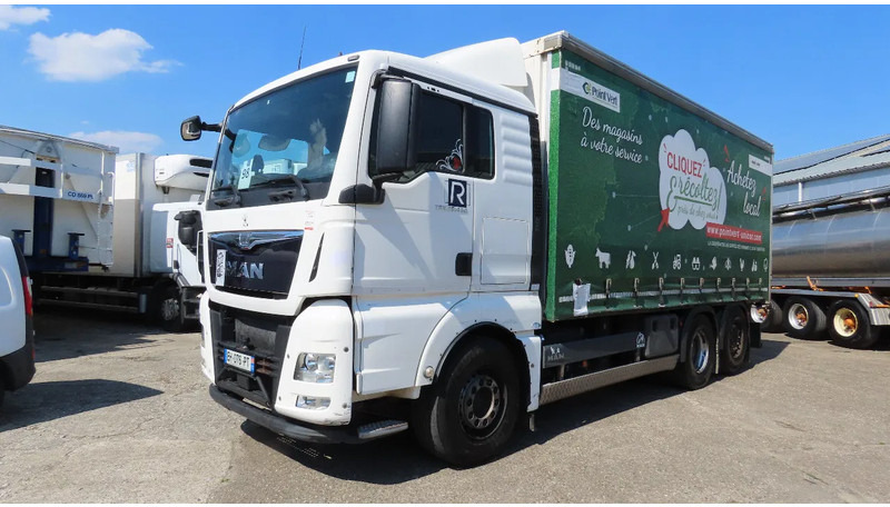 MAN TGX 18.480 446577 KM! RETARDER+ liftaxel + moving axel - Camión lona: foto 5 MAN TGX 18.480 446577 KM! RETARDER+ liftaxel + moving axel - Camión lona: foto 5