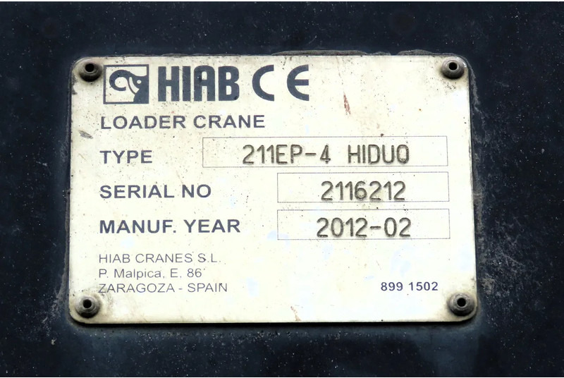 Renault Kerax 430 HIAB 211 EP4 , 6x4 - Camión grúa: foto 4 Renault Kerax 430 HIAB 211 EP4 , 6x4 - Camión grúa: foto 4