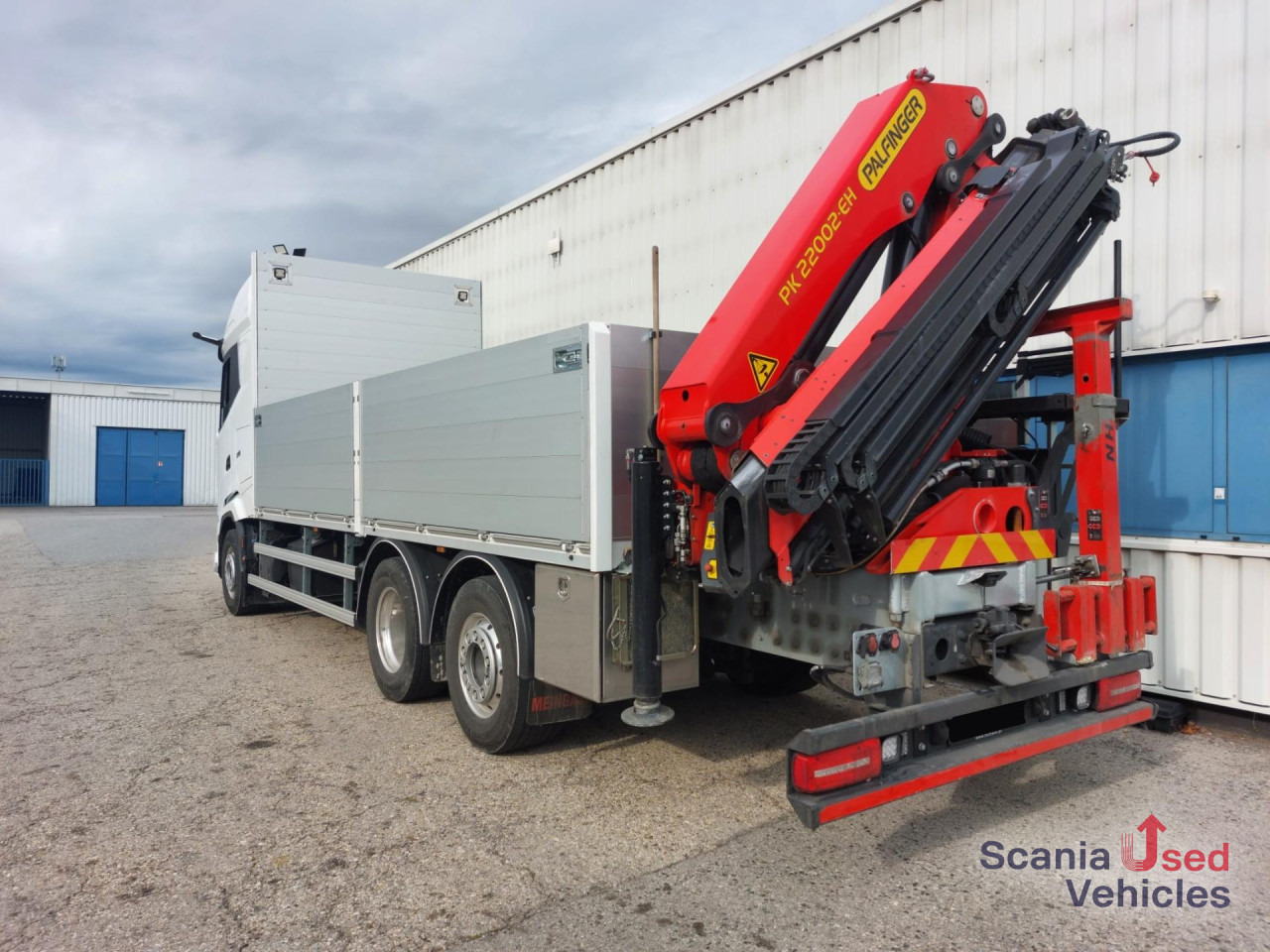 Camión caja abierta, Camión grúa DAF XG 530 FAN 6x2-4 PALFINGER PK 22002-EH D: foto 9