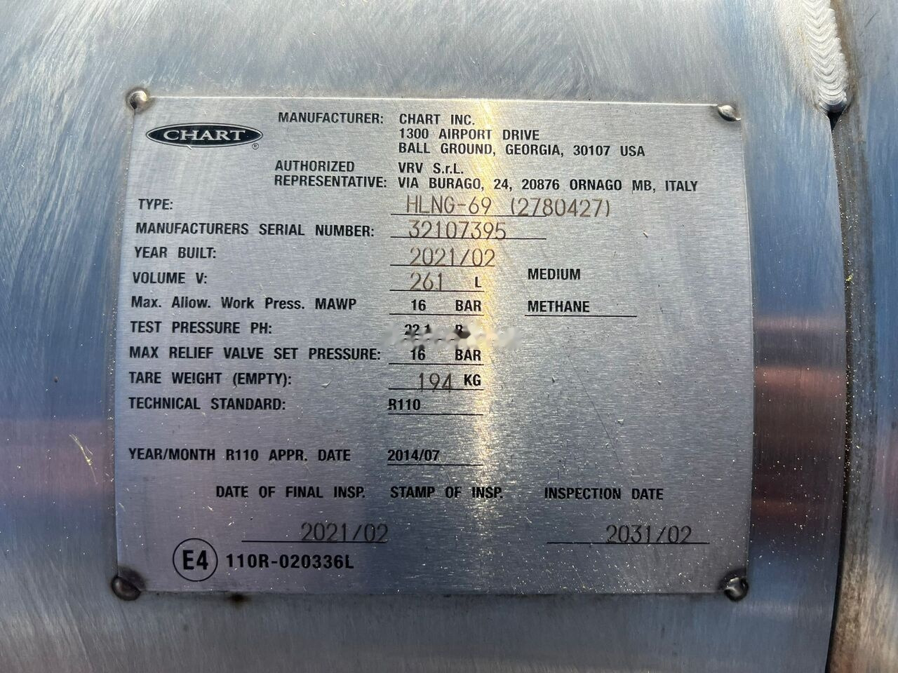 21308872 truck - Depósito de combustible para Camión: foto 3 21308872 truck - Depósito de combustible para Camión: foto 3